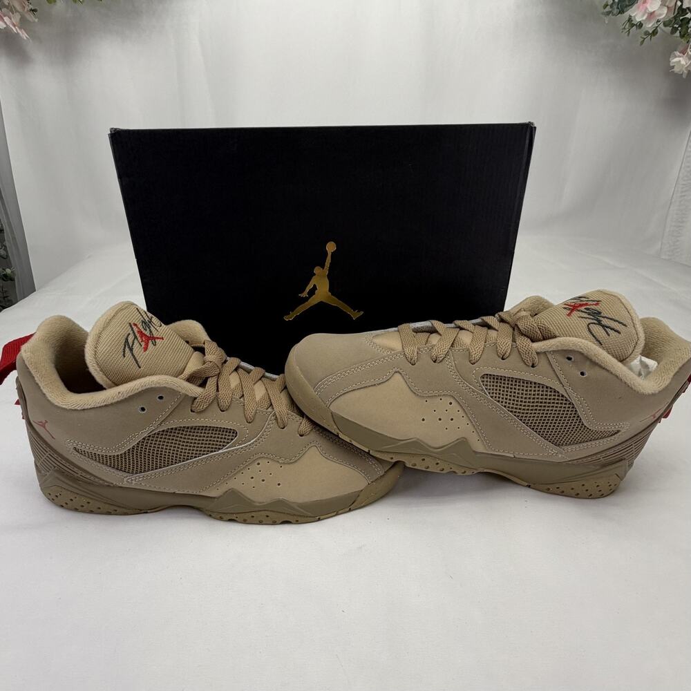 Nike Air Jordan MVP 92 GS Desert Camo Red Mushroom Limited Edition Size 7Y - Picture 1 of 6